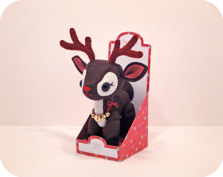 Reindeer & Gift Box - PDF Pattern Download